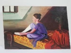 Vintage Oil on Canvas