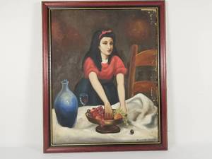 Vintage Oil on Canvas
