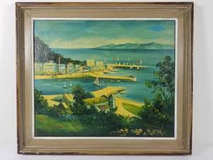 Vintage Oil on Board