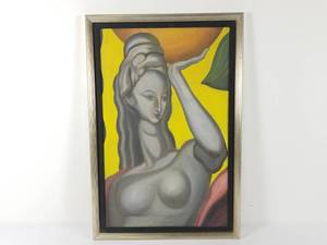 Vintage Oil on Board