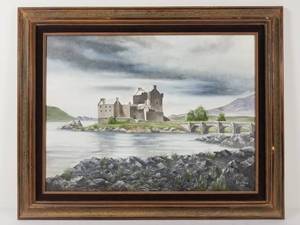 Vintage Oil on Board