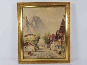 Vintage Oil on Canvas