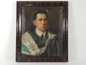 Antique Oil on Canvas