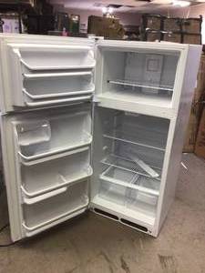 lot 8 image: 18 cu. ft. Top Freezer Refrigerator in White by Frigidaire