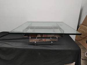 Modern Glass Top Coffee Table