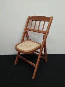 Vintage Childs Folding Chair