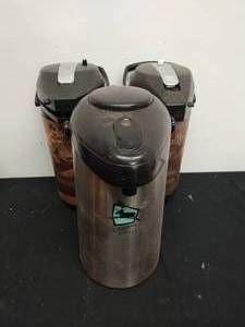 Three Coffee Dispensers