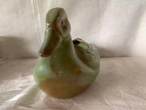 lot 4 image: Frankoma Pottery Duck Planter