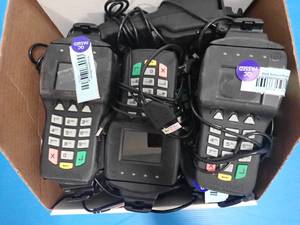 MagTek 30056028 Point of sale reader (lot of 10)(not all unit have all accessories)(inspection reccomended, great deal)