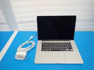 Apple MacBookPro11,4  INTEL(R) CORE(TM) I7-4770HQ CPU  2.20GHZ 16GB DDR3  256GB M.2 SSD  15.4 2880 x 1880 Res(Includes power cable)(includes OS)