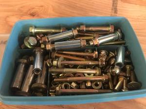 lot 129 image: Metric Hardware for Mower Deck
