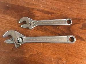 lot 149 image: John Deere Adjustable Wrenches