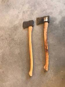 lot 154 image: Pair of Axes