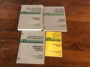 lot 155 image: John Deere Lawn Tractor Manuals & Catalog