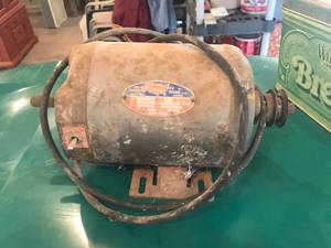 lot 201 image: 12 HP Electric Motor