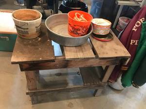 lot 228 image: Table & Everything on It