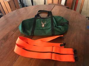 lot 232 image: Suspenders & Bag