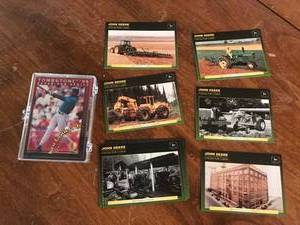 lot 235 image: Trading Cards - John Deere & Baseball