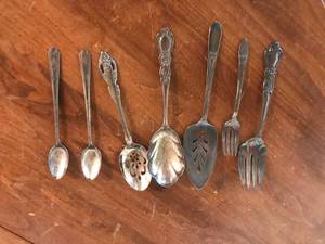 lot 258 image: Silver Plated Items