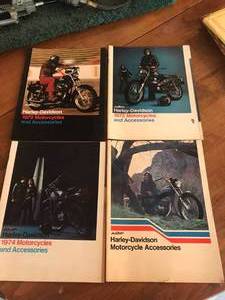 lot 30 image: Harley-Davidson Motorcycle & Accessories Catalogs