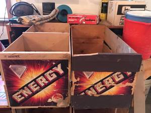 lot 53 image: Vintage Fruit Crates