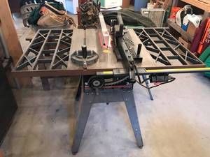 lot 60 image: Craftsman 3HP 10 Table Saw