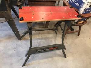 lot 61 image: Black & Decker Workmate Portable Work Center & Vise