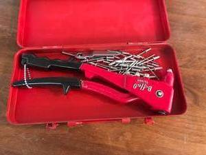 lot 80 image: Riveter & Rivets