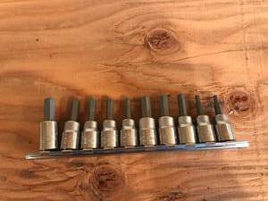 lot 101 image: John Deere Hex Bit Socket Set