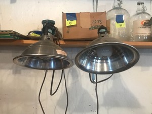 lot 272 image: Pair of Shop Lights