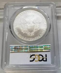 2010 AMERICAN SILVER EAGLE MS70 PCGS
