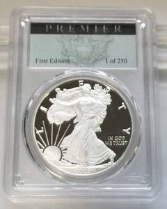 2020-S PROOF AMERICAN SILVER EAGLE LIMITED EDITION PROOF SET PR70DCAM PCGS PREMIER