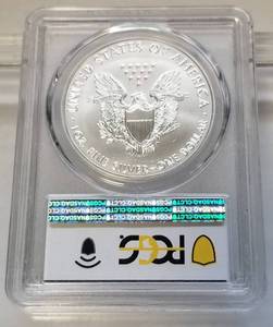 2021 TYPE 1 AMERICAN SILVER EAGLE MS69 PCGS