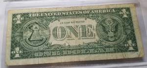 1957-B US BLUE SEAL $1 SILVER CERTIFICATE