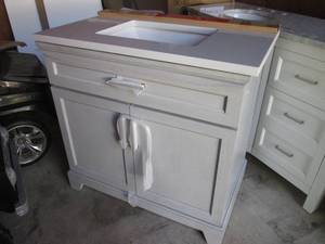 lot 5 image: (RED) Allen  Roth Felix 36 Vintag...