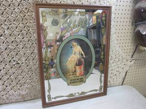 lot 29 image: (F-3) Vintage Framed Schlitz Beer M...