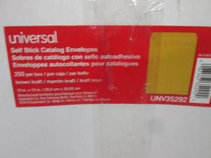 lot 57 image: (RM1) Box of 250 10 x 13 Self Sti...