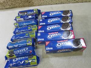 lot 76 image: (C-1) Assorted PacksBoxes of Oreo ...