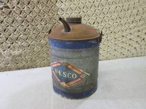 lot 92 image: (EC1) Vintage Nesco Kerosene Can wi...