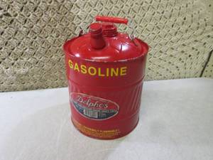 lot 93 image: (RMDR) Vintage Delphos 2 Gallon Gas...