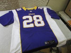 lot 110 image: (E-1) Minnesota Vikings Peterson #2...