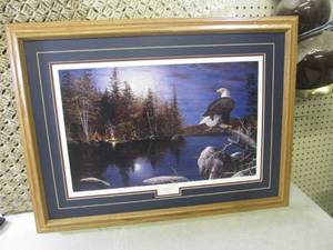 lot 186 image: (RMC) Framed Signed and Numbered Ji...