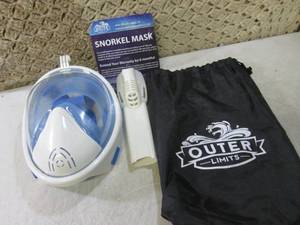 lot 209 image: (BSB) Outer Limits Snorkel Mask...