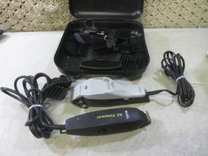 lot 217 image: (BSB) 2 Wahl Trimmers with Assorted...
