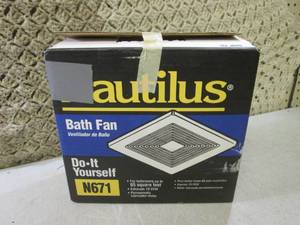 lot 222 image: (BS) Nautilus Bath Fan...