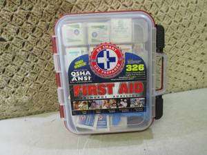 lot 224 image: (F-0) First Aid Kit...
