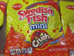 lot 262 image: (B-1) 12 Bags of Swedish Fish Mini ...