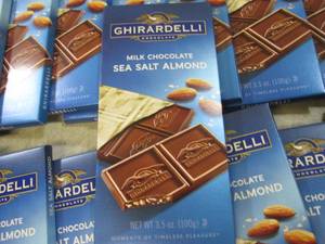 lot 266 image: (B-1) 24 Milk Chocolate Sea Salt Al...