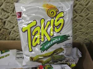lot 270 image: (D-1) 40 Bags Takis Ghacamole Torti...