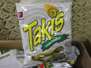 lot 271 image: (D-1) 40 Bags Takis Ghacamole Torti...